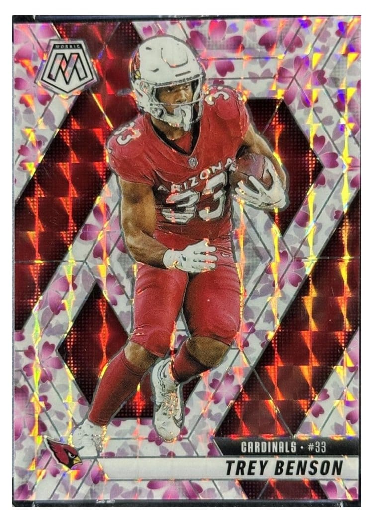 2025 Panini Mosaic Base Set Trey Benson #89 card