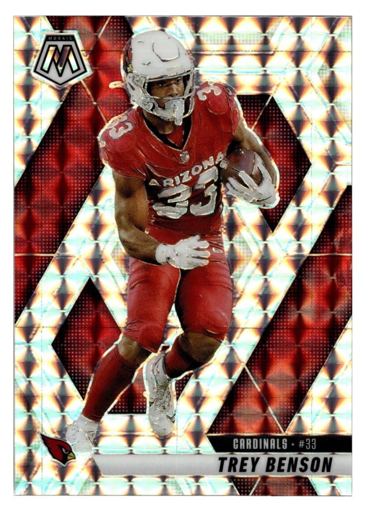 2025 Panini Mosaic Base Set Trey Benson #89 card