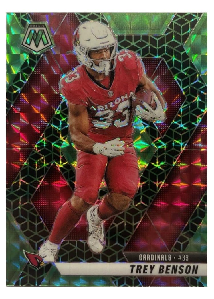 2025 Panini Mosaic Base Set Trey Benson #89 card