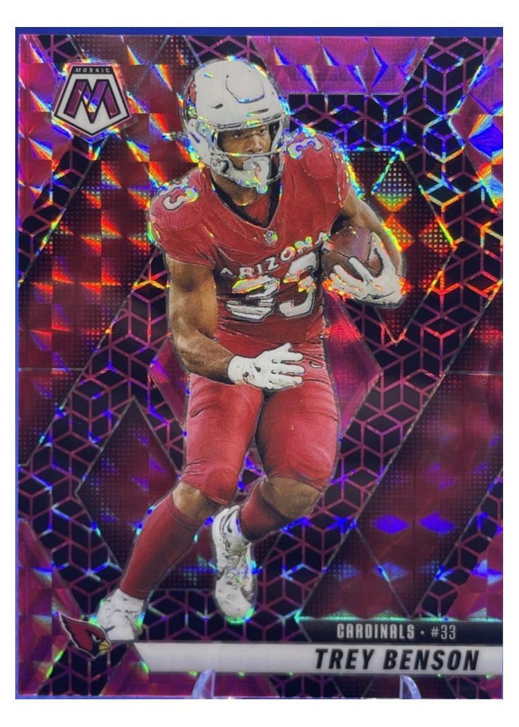 2025 Panini Mosaic Base Set Trey Benson #89 card