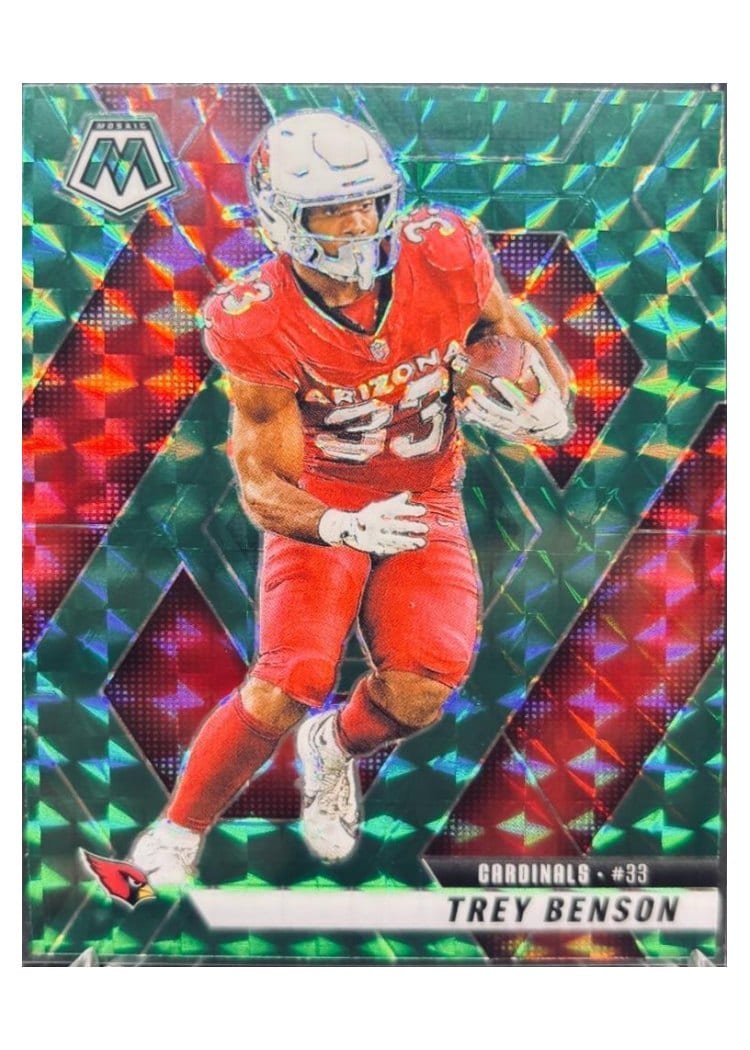 2025 Panini Mosaic Base Set Trey Benson #89 card