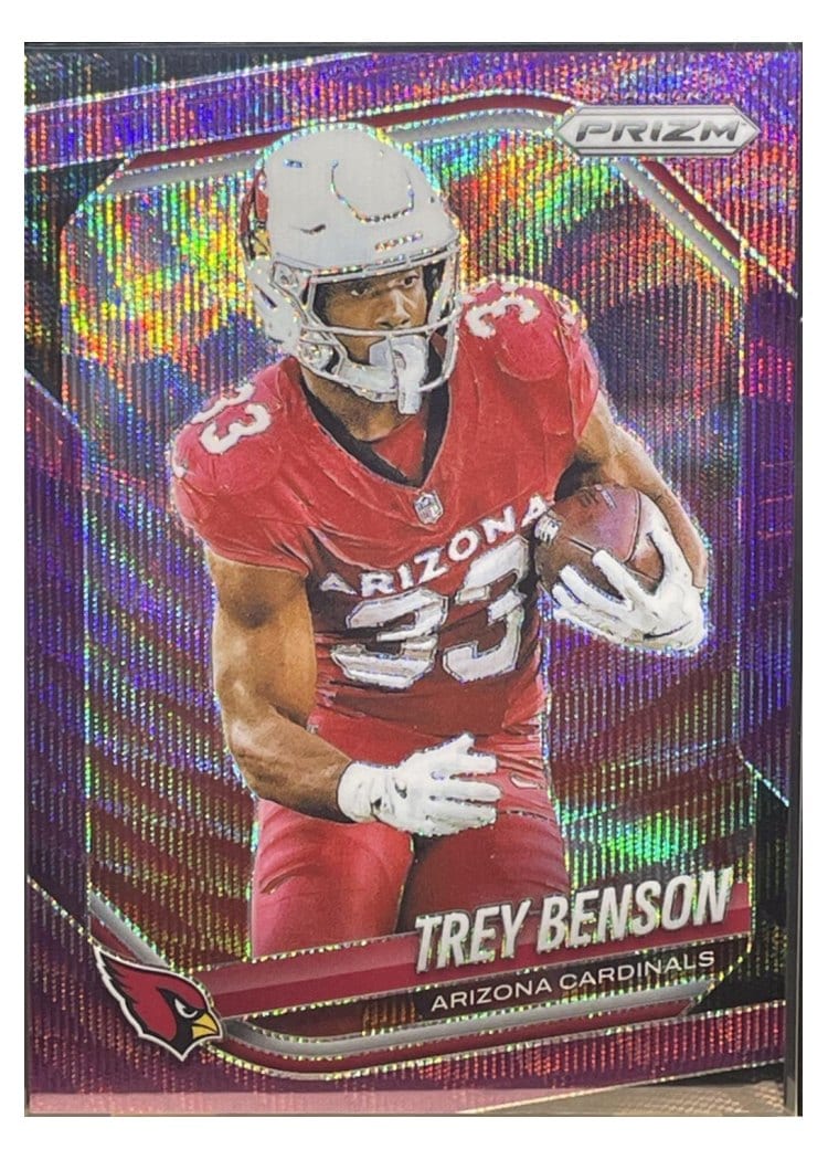 2025 Panini Prizm Base Set Trey Benson #69 card