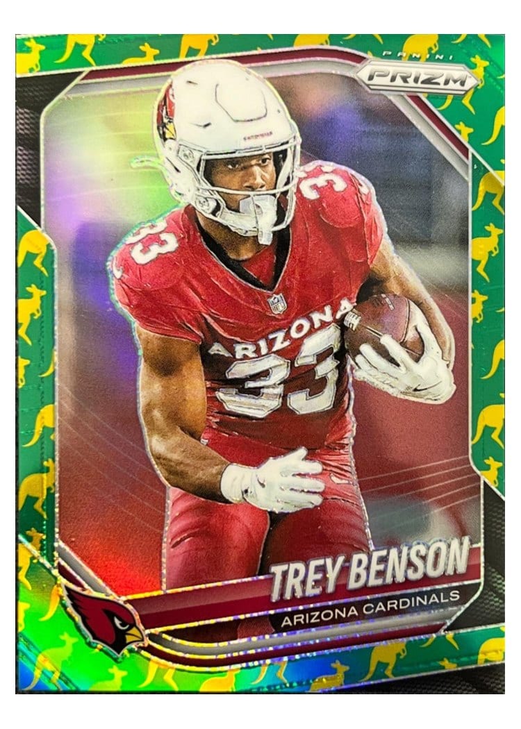 2025 Panini Prizm Base Set Trey Benson #69 card