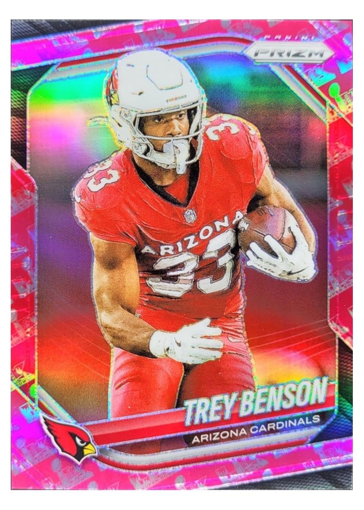 2025 Panini Prizm Base Set Trey Benson #69 card