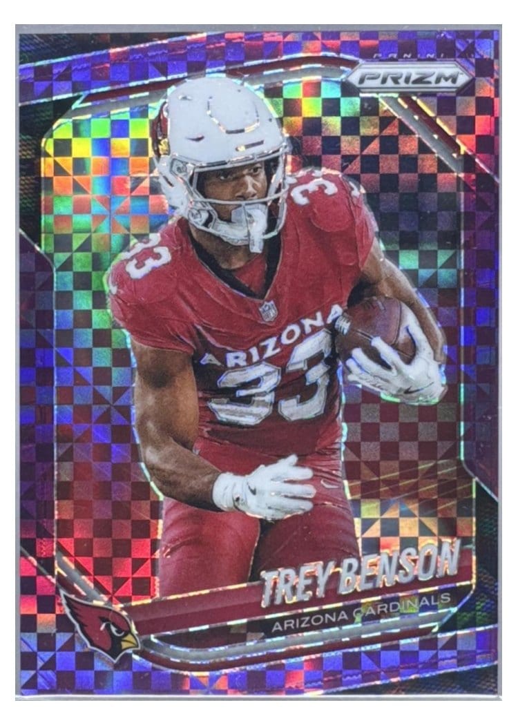 2025 Panini Prizm Base Set Trey Benson #69 card