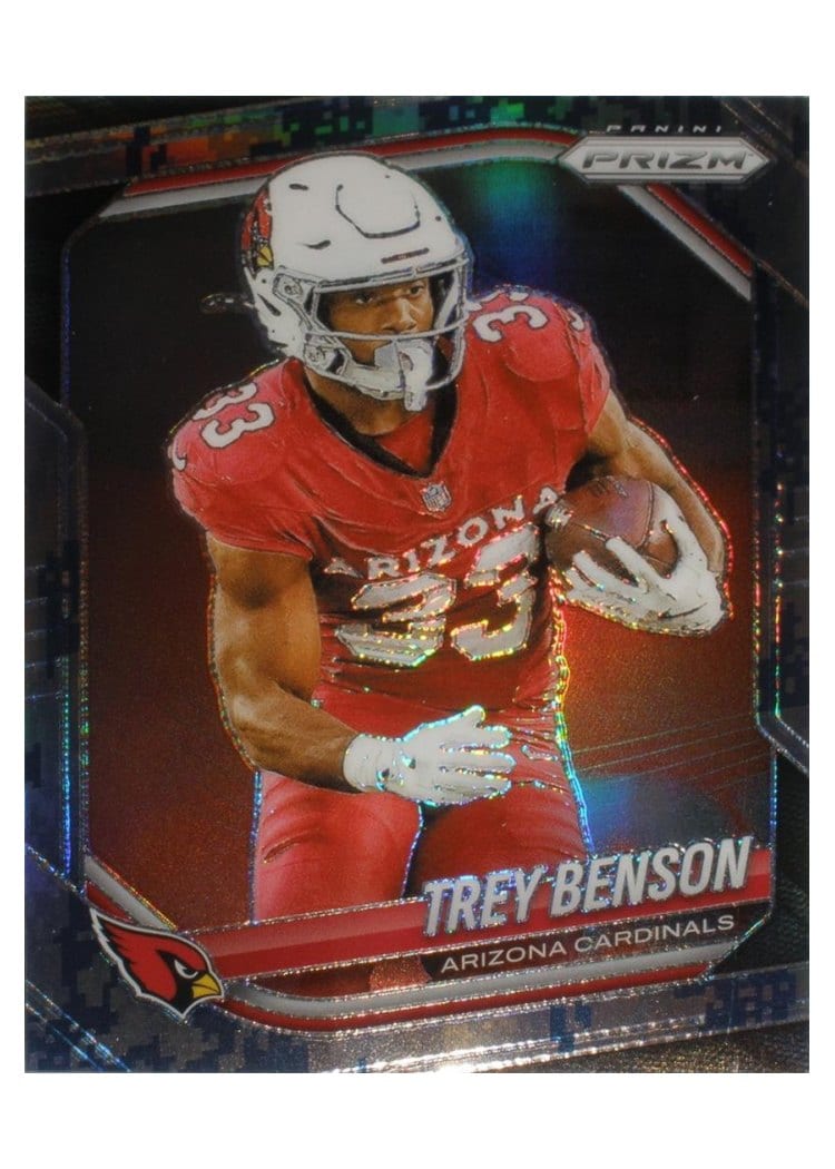 2025 Panini Prizm Base Set Trey Benson #69 card