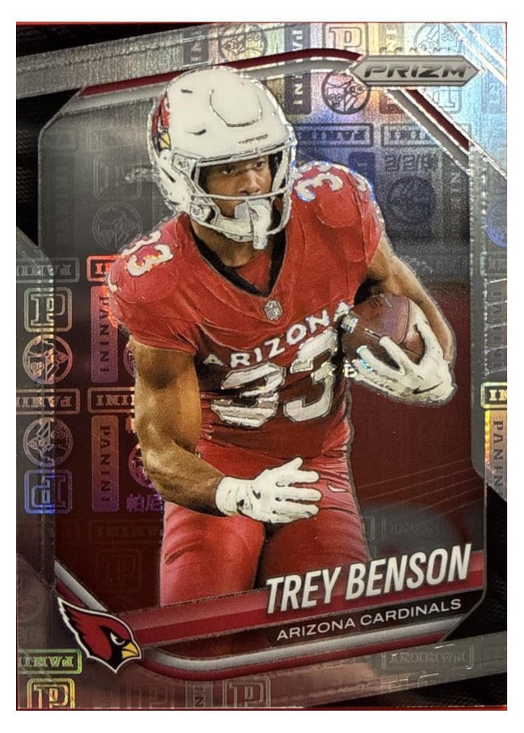 2025 Panini Prizm Base Set Trey Benson #69 card