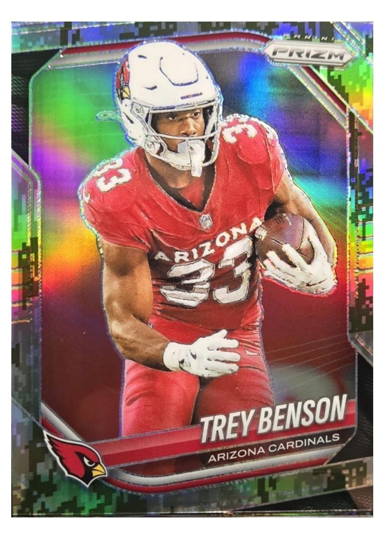 2025 Panini Prizm Base Set Trey Benson #69 card