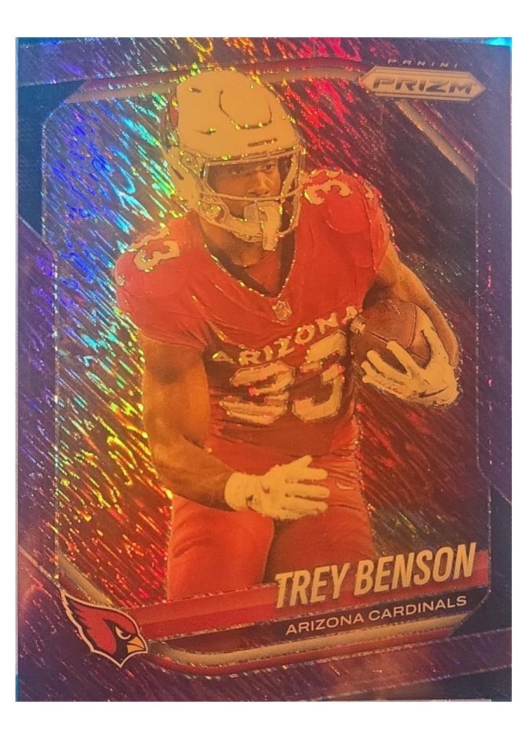 2025 Panini Prizm Base Set Trey Benson #69 card