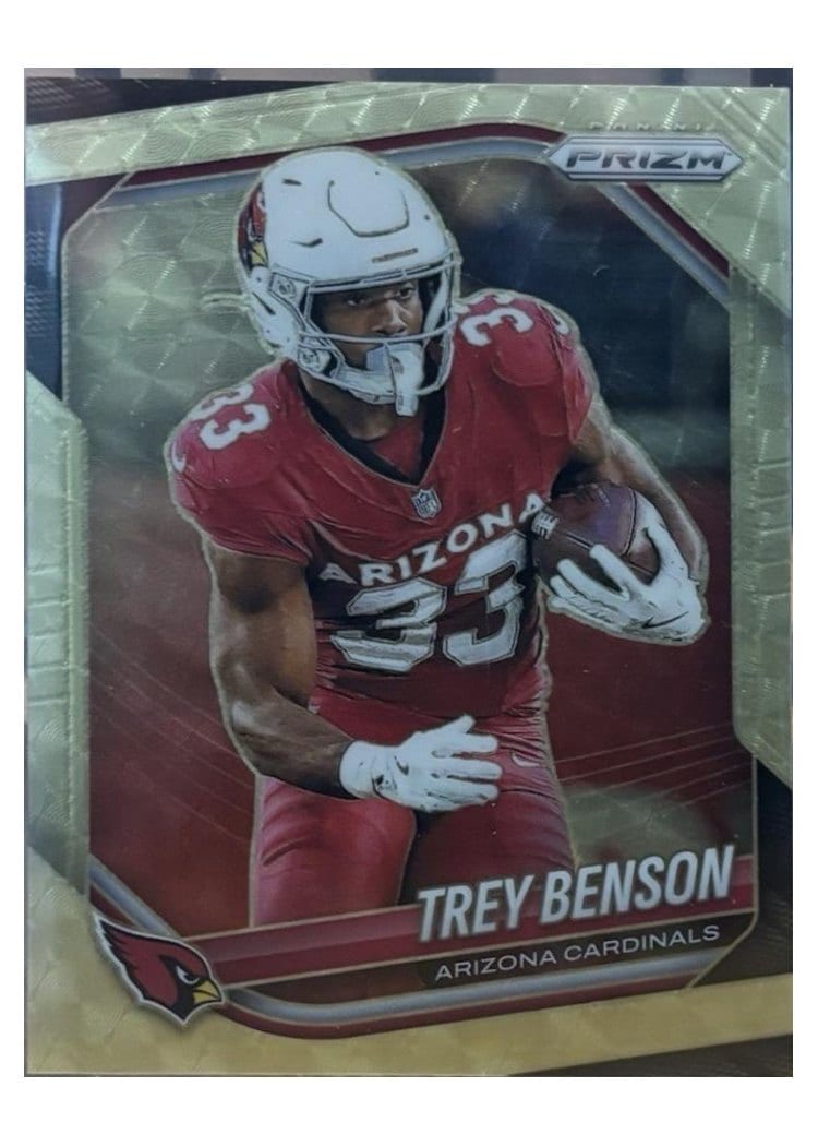 2025 Panini Prizm Base Set Trey Benson #69 card