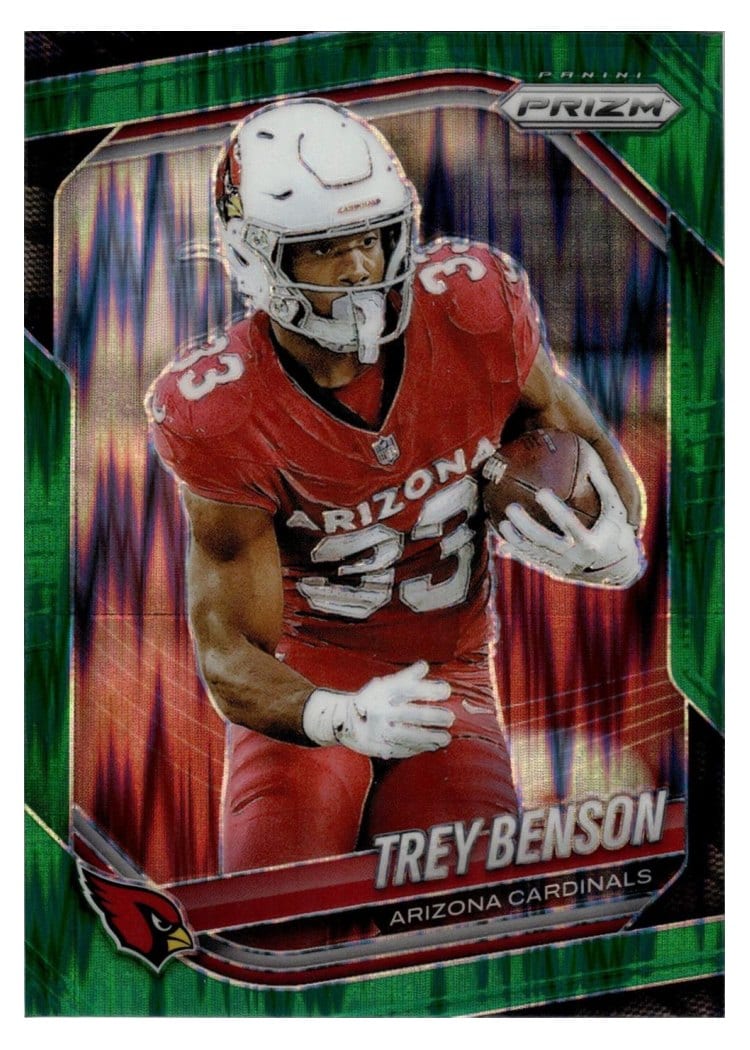 2025 Panini Prizm Base Set Trey Benson #69 card