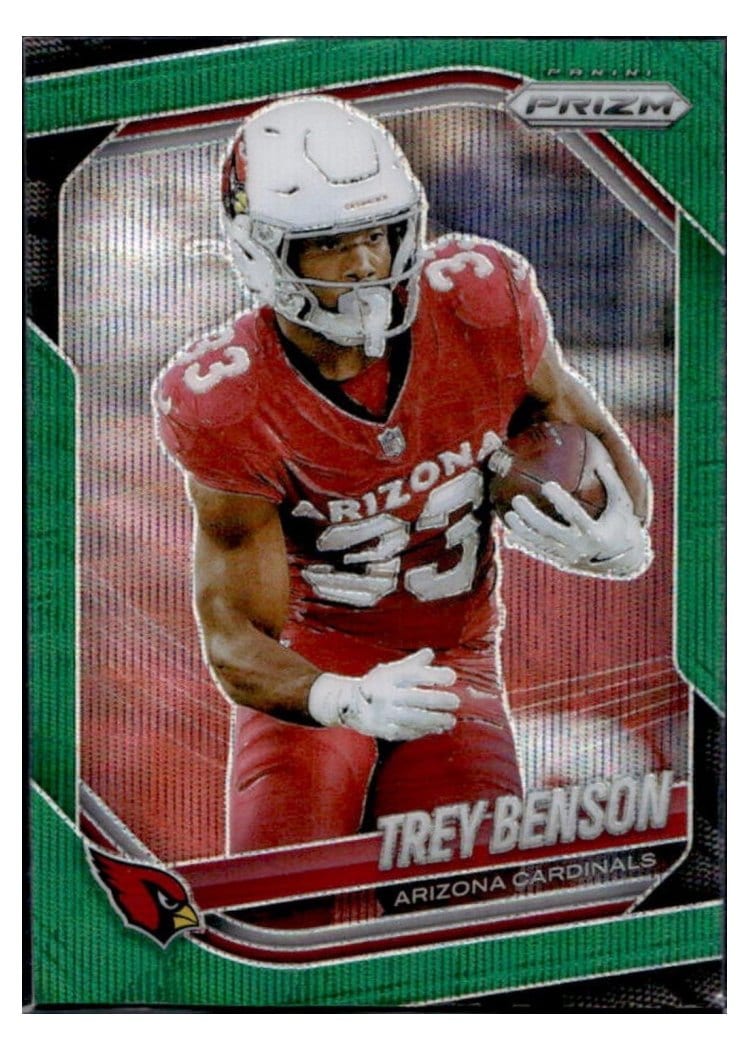 2025 Panini Prizm Base Set Trey Benson #69 card