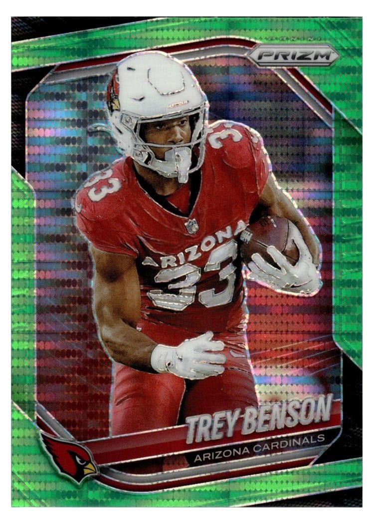 2025 Panini Prizm Base Set Trey Benson #69 card