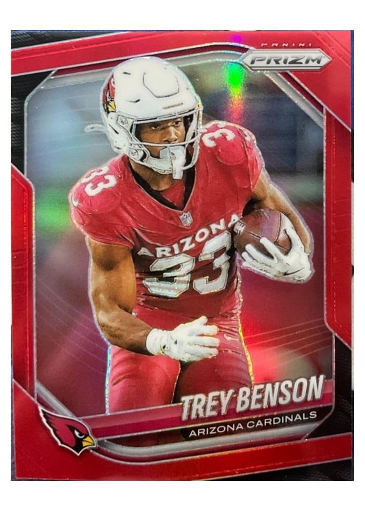 2025 Panini Prizm Base Set Trey Benson #69 card