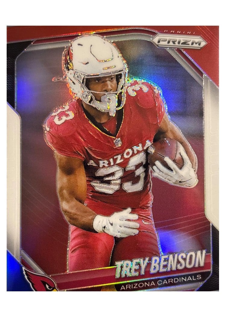 2025 Panini Prizm Base Set Trey Benson #69 card