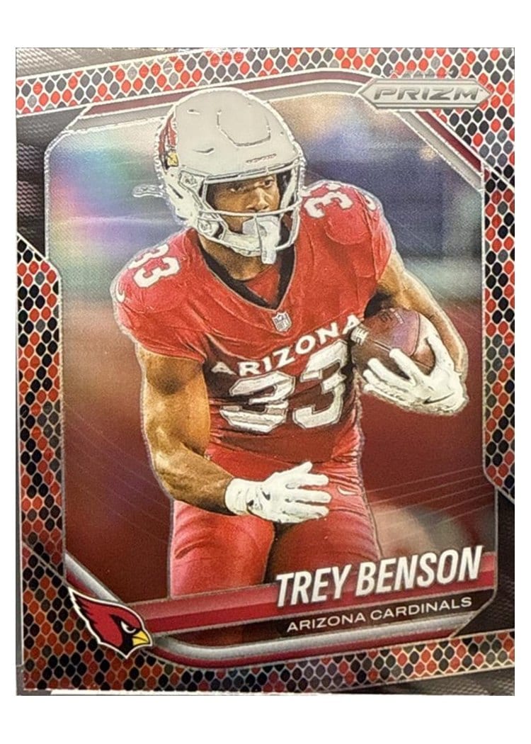 2025 Panini Prizm Base Set Trey Benson #69 card