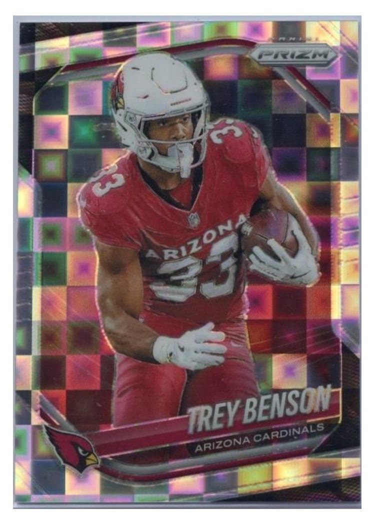 2025 Panini Prizm Base Set Trey Benson #69 card