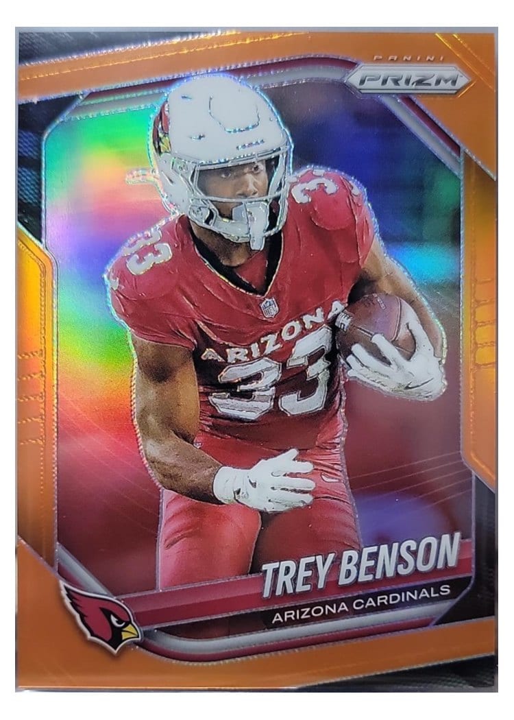 2025 Panini Prizm Base Set Trey Benson #69 card