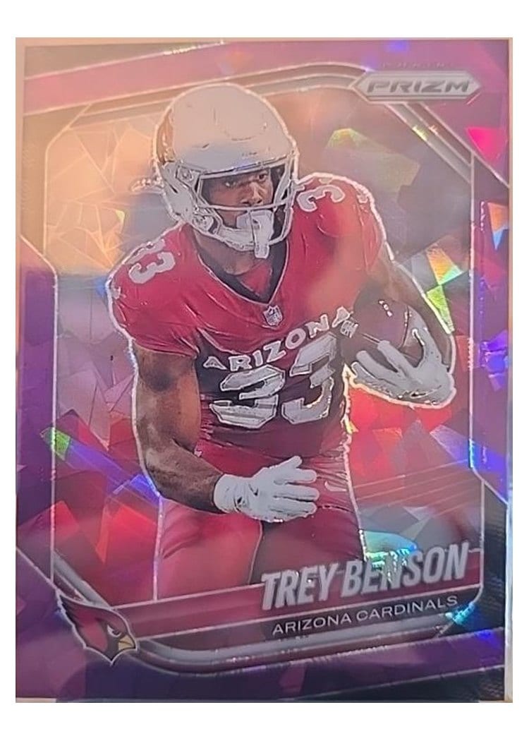 2025 Panini Prizm Base Set Trey Benson #69 card
