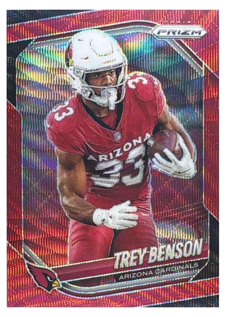 2025 Panini Prizm Base Set Trey Benson #69 card