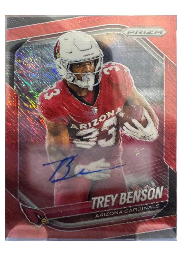 2025 Panini Prizm Base Set Trey Benson #69 card