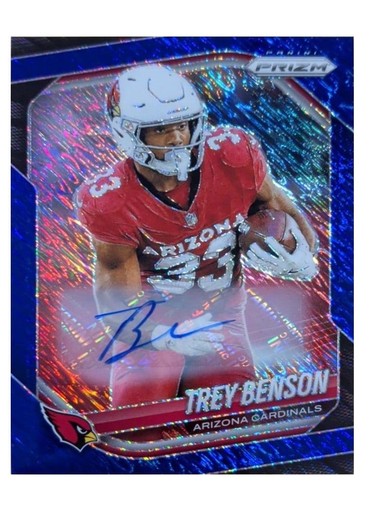 2025 Panini Prizm Base Set Trey Benson #69 card