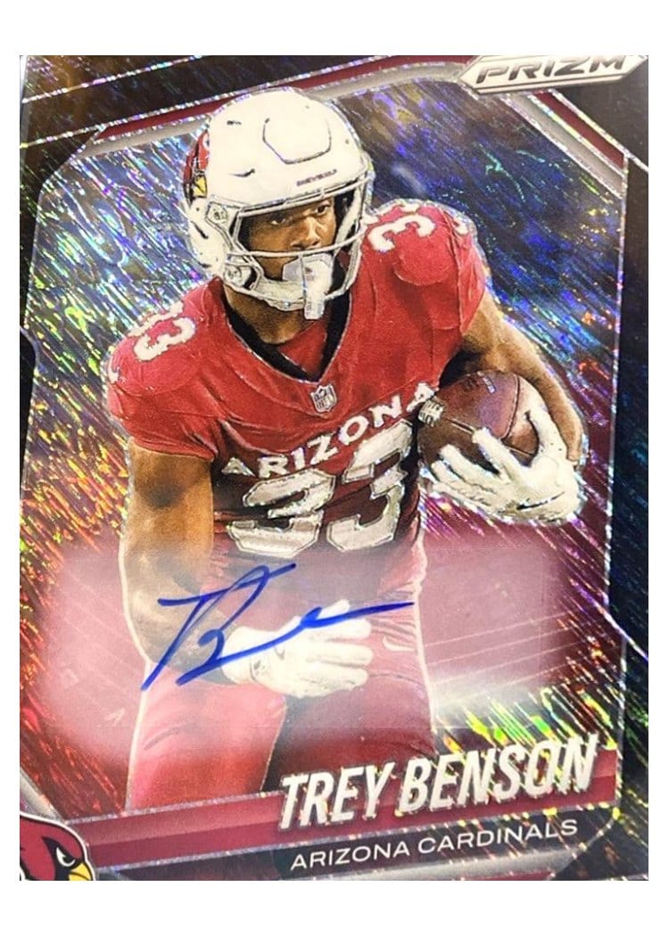 2025 Panini Prizm Base Set Trey Benson #69 card