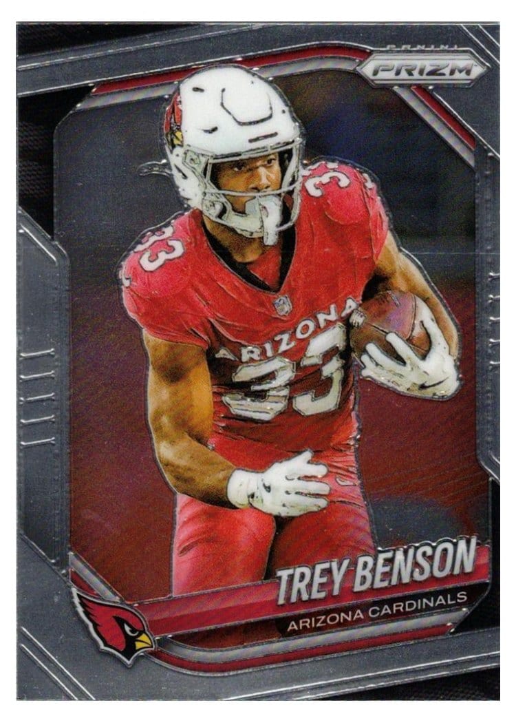 2025 Panini Prizm Base Set Trey Benson #69 card