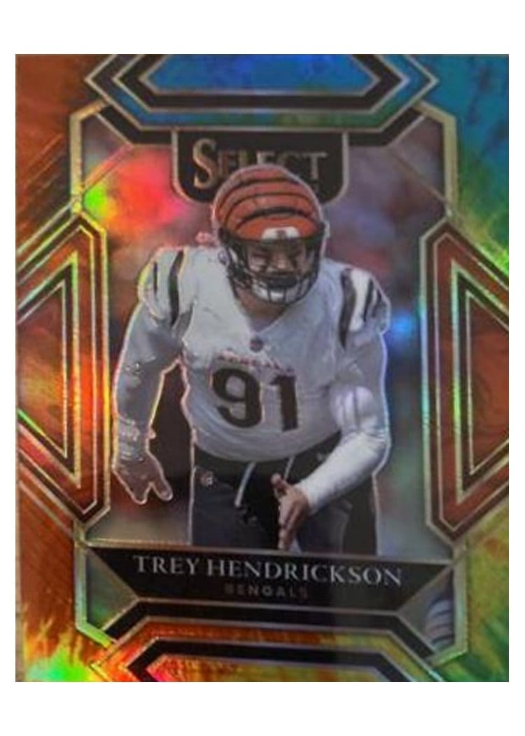 2021 Panini Select Base Set Trey Hendrickson Tie Dye #209 card