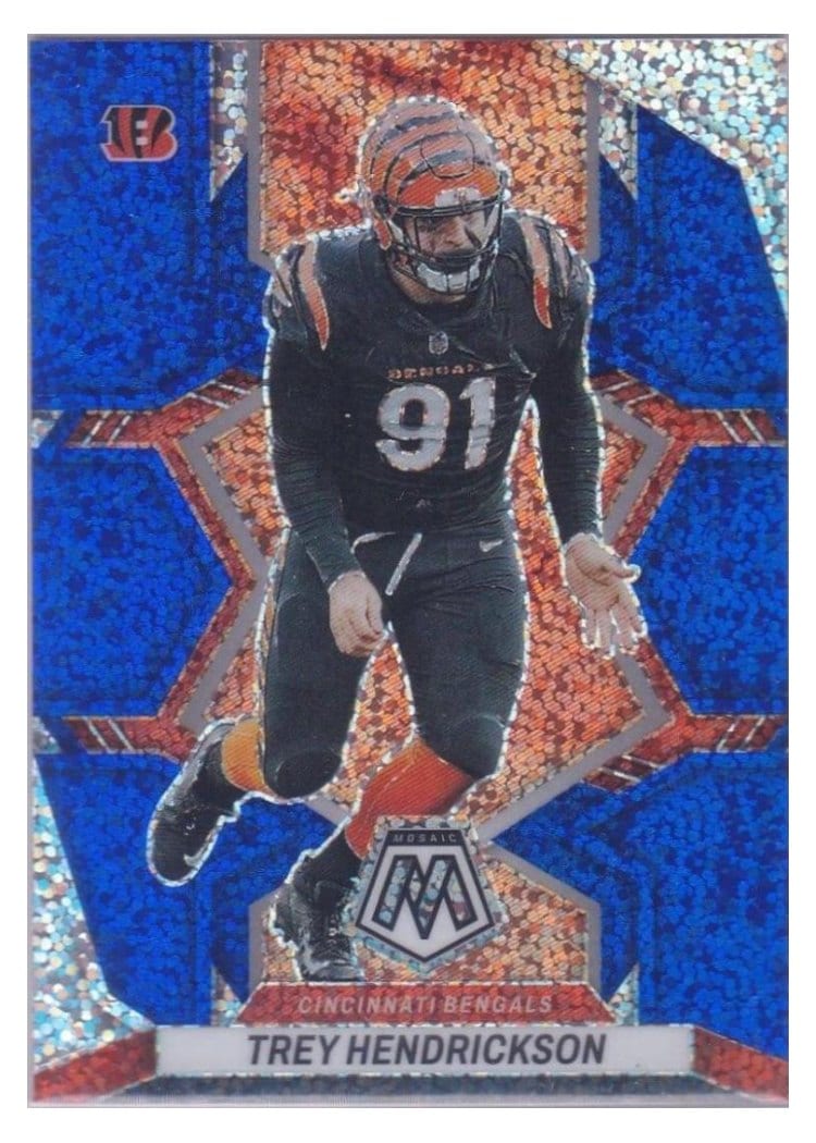 2022 Panini Mosaic Base Set Trey Hendrickson #44 card