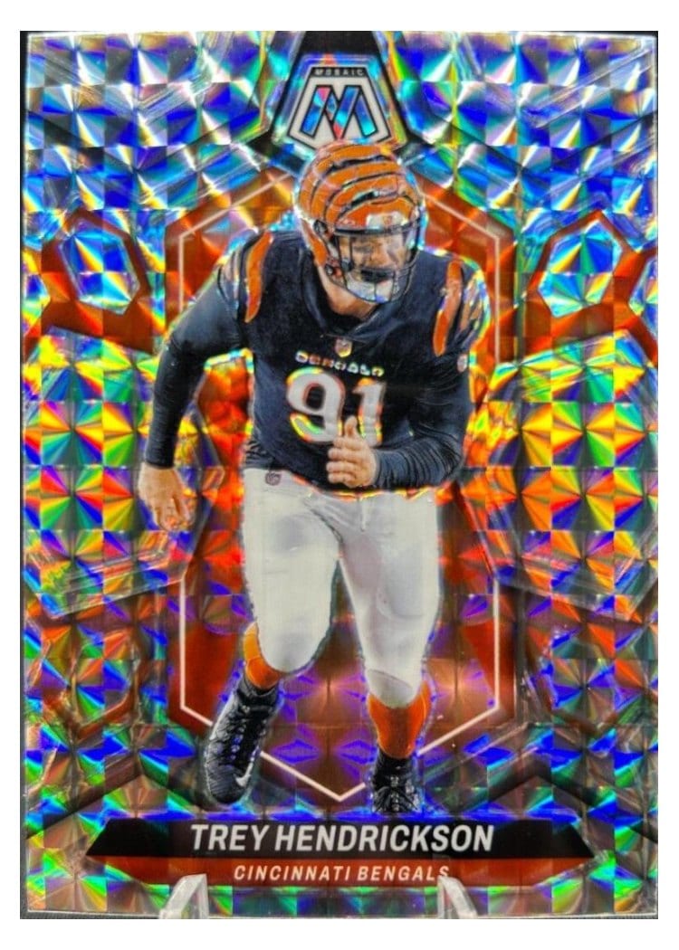 2024 Panini Mosaic Base Set Trey Hendrickson Mosaic #48 card