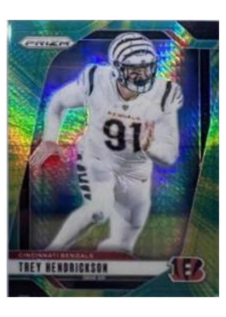 2024 Panini Prizm Base Set Trey Hendrickson Hyper #59 card