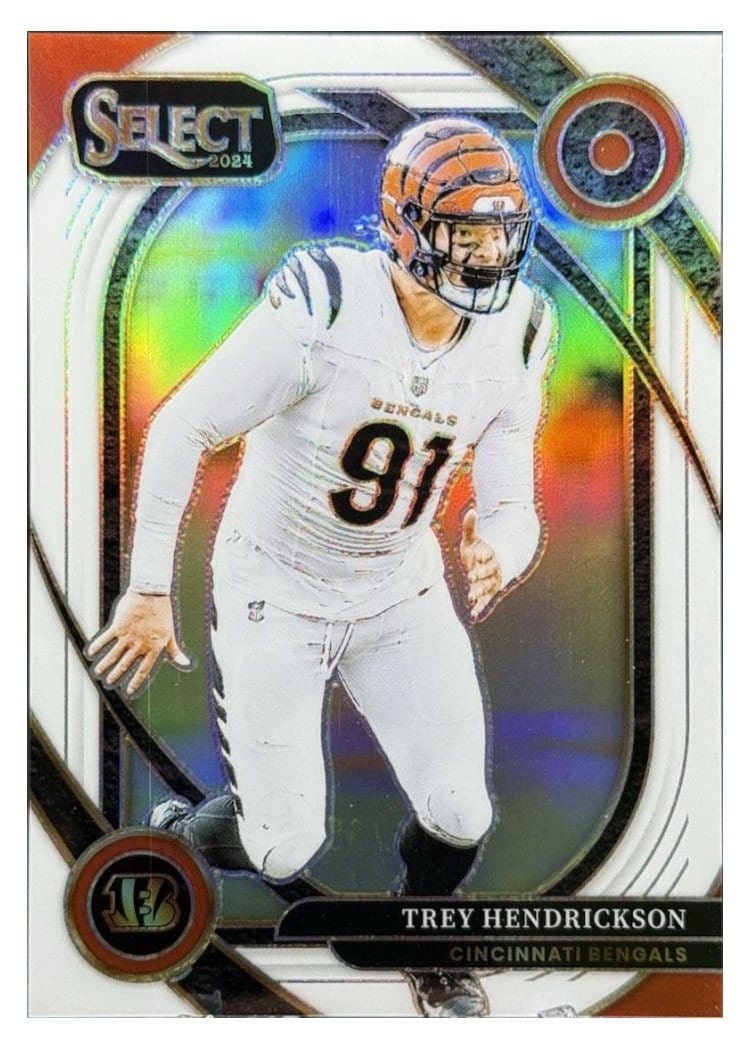 2024 Panini Select Base Set Trey Hendrickson White Prizm #298 card