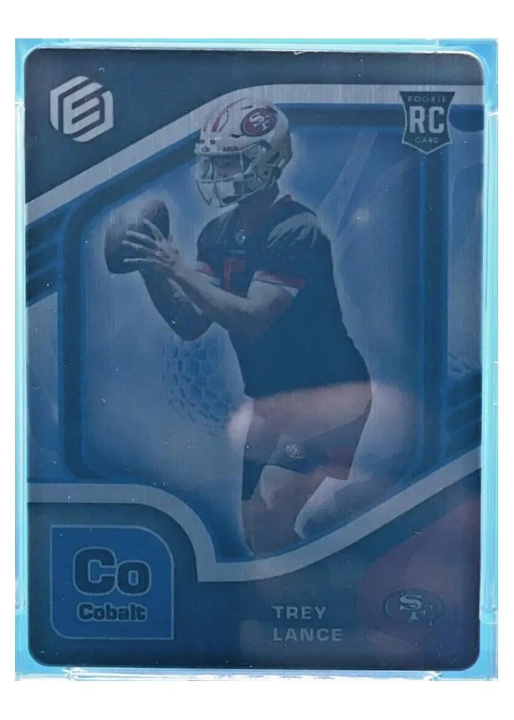 2021 Panini Elements Trey Lance #80 card