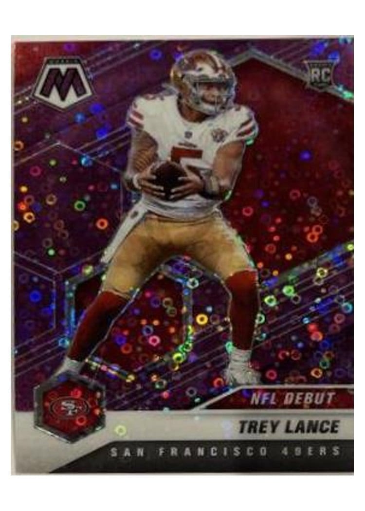 2021 Panini Mosaic Trey Lance #244 card