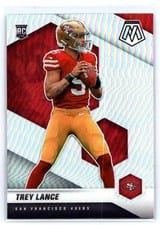2021 Panini Mosaic Trey Lance #303 card