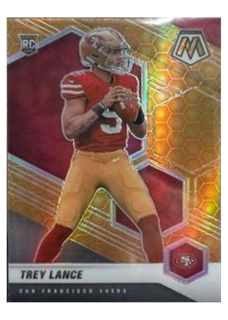 2021 Panini Mosaic Trey Lance #303 card