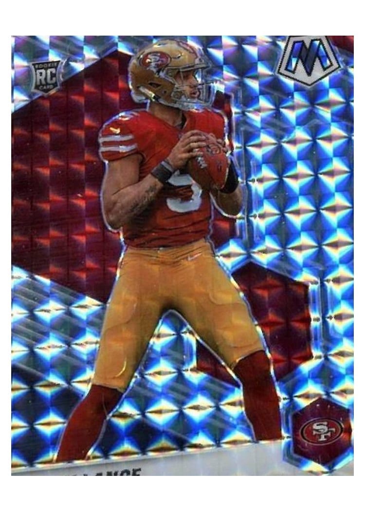 2021 Panini Mosaic Trey Lance #303 card