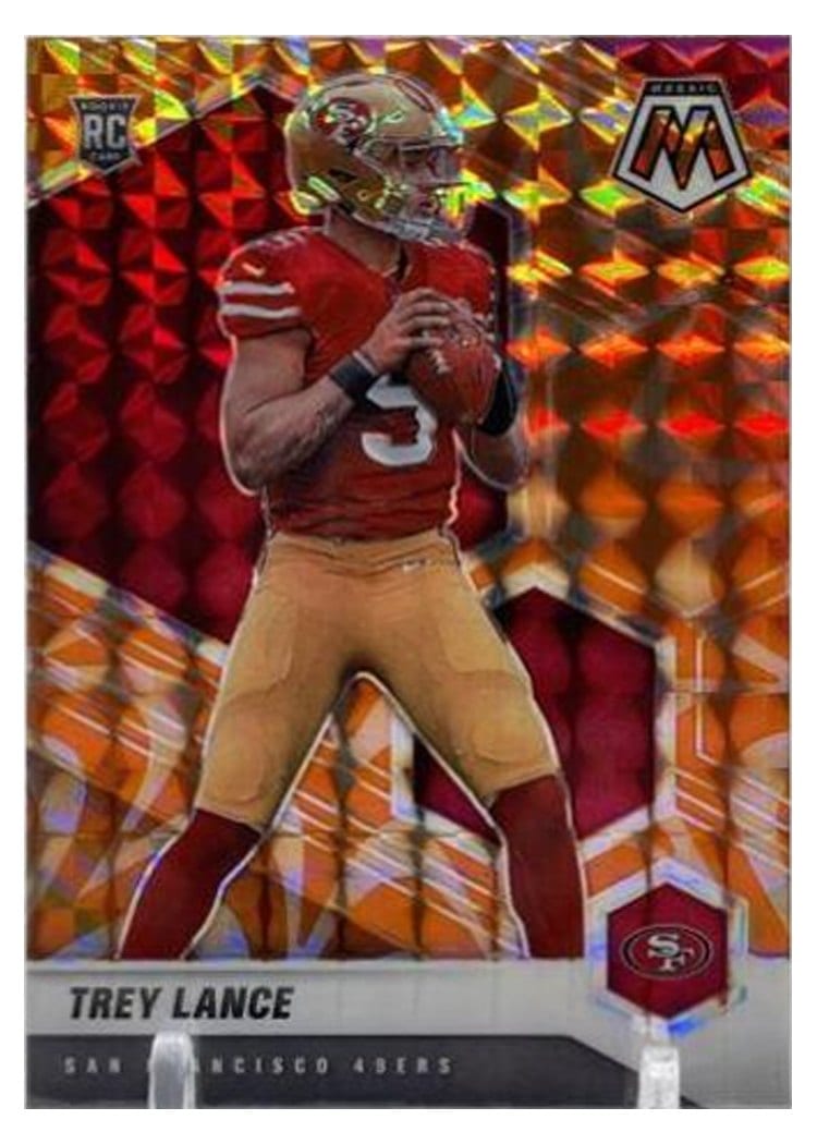 2021 Panini Mosaic Trey Lance #303 card