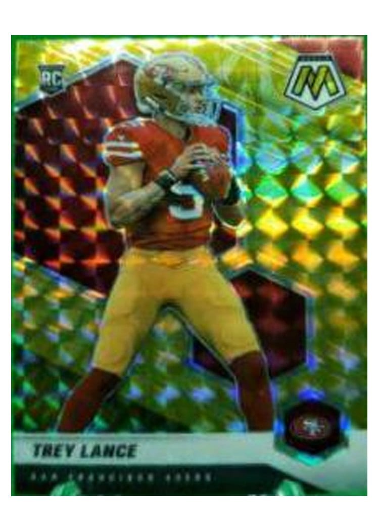 2021 Panini Mosaic Trey Lance #303 card