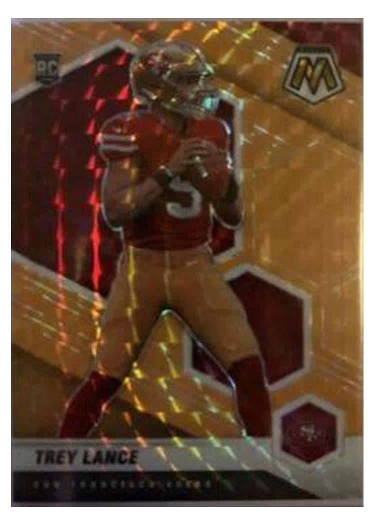 2021 Panini Mosaic Trey Lance #303 card