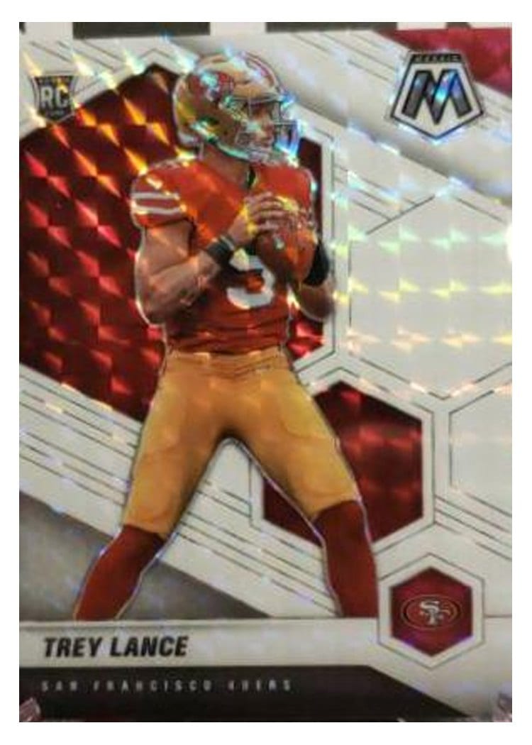 2021 Panini Mosaic Trey Lance #303 card