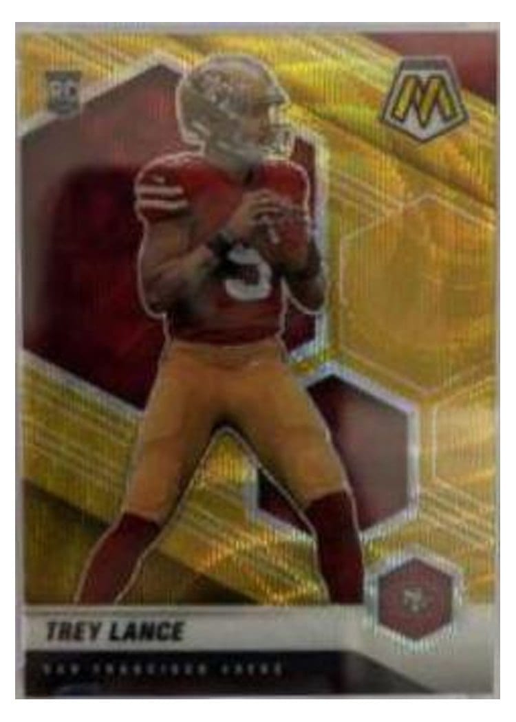 2021 Panini Mosaic Trey Lance #303 card