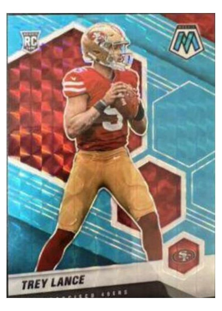 2021 Panini Mosaic Trey Lance #303 card