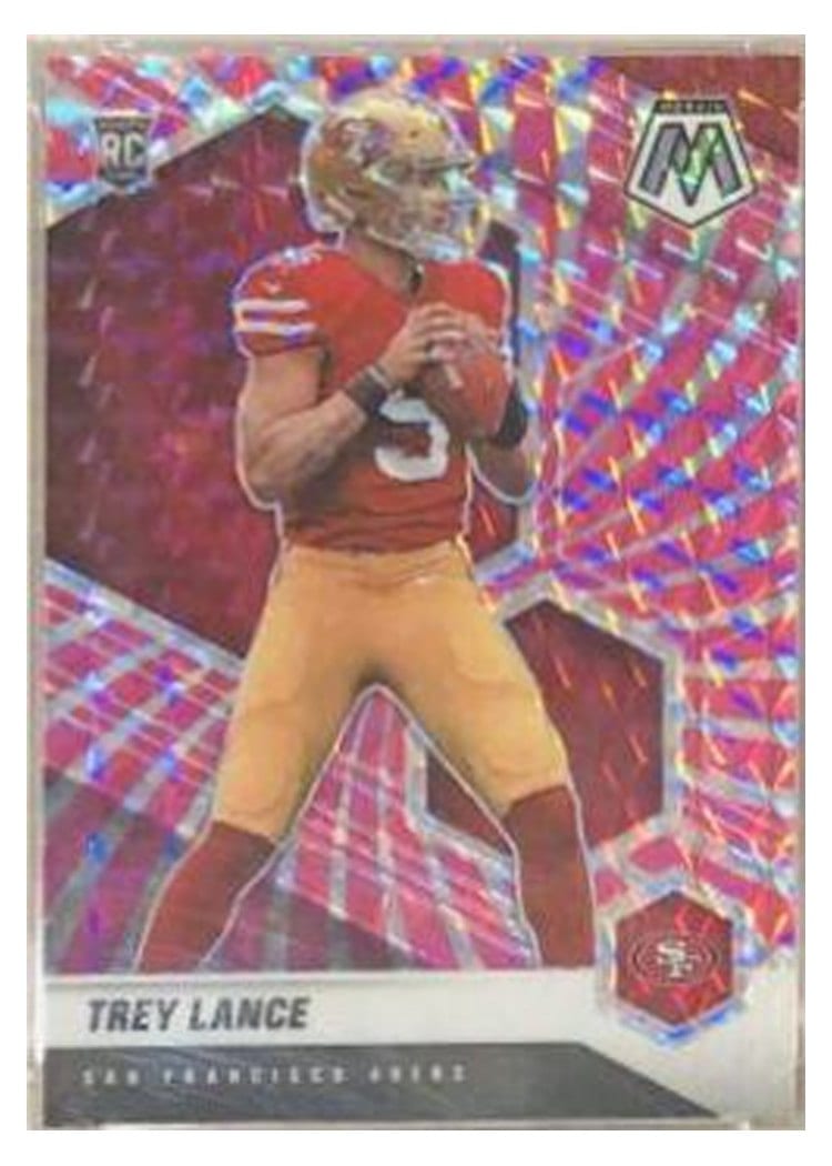 2021 Panini Mosaic Trey Lance #303 card