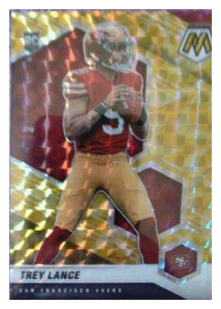 2021 Panini Mosaic Trey Lance #303 card