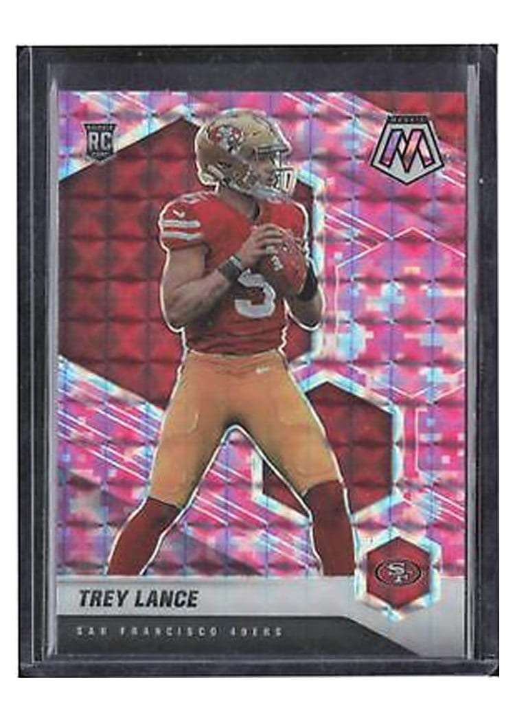 2021 Panini Mosaic Trey Lance #303 card