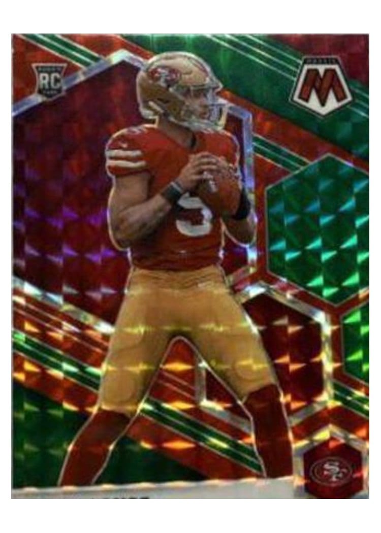 2021 Panini Mosaic Trey Lance #303 card