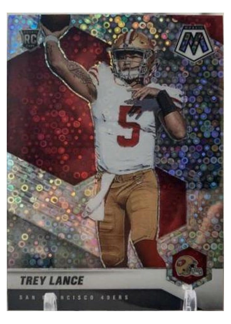 2021 Panini Mosaic Trey Lance #303 card