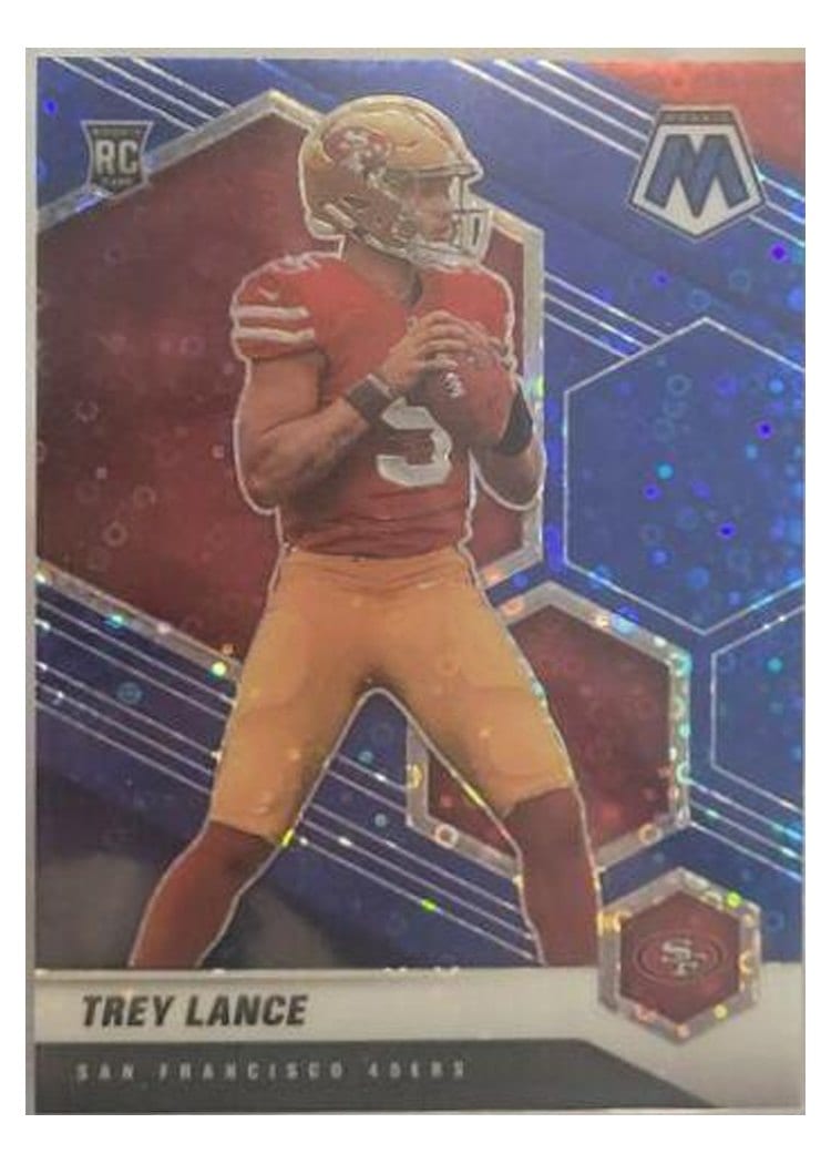 2021 Panini Mosaic Trey Lance #303 card